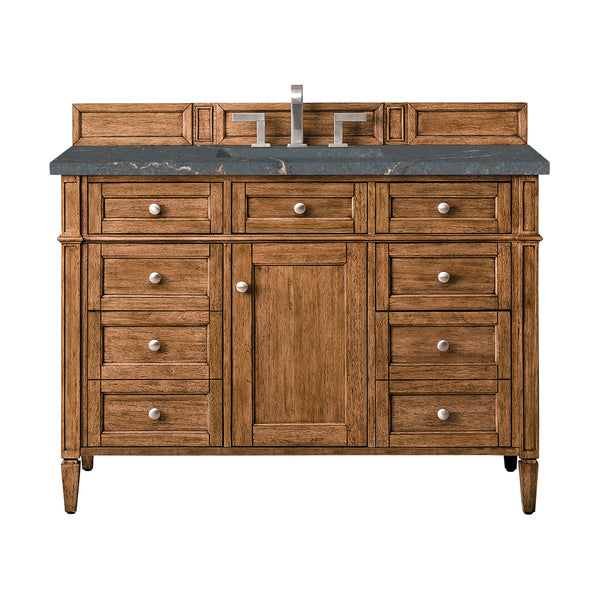 James Martin Brittany 48" Single Vanity with 3 CM Countertop & FreePower Wireless Charger