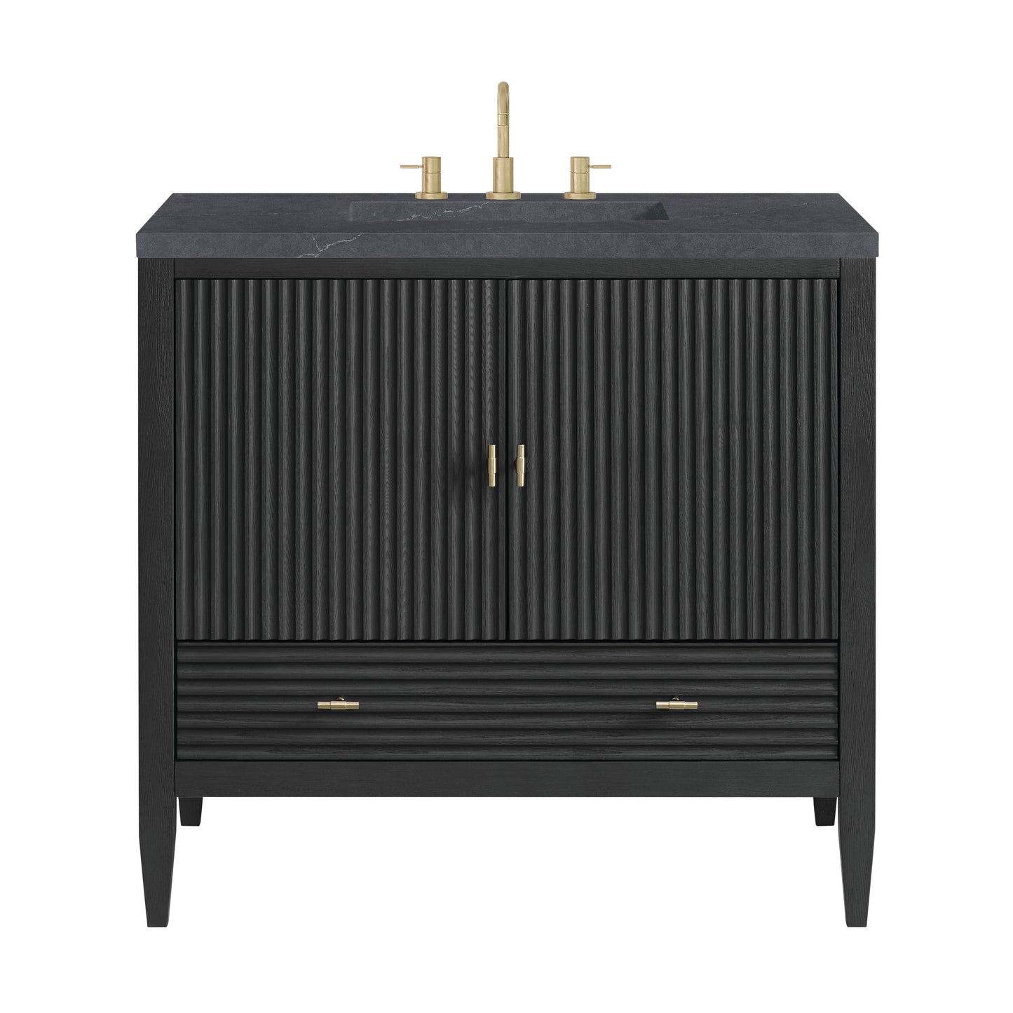 James Martin Myrrin 36" Single Vanity with 3 CM Countertop