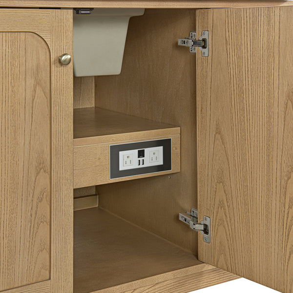 James Martin Laurent 60" Single Vanity with 3 CM Countertop