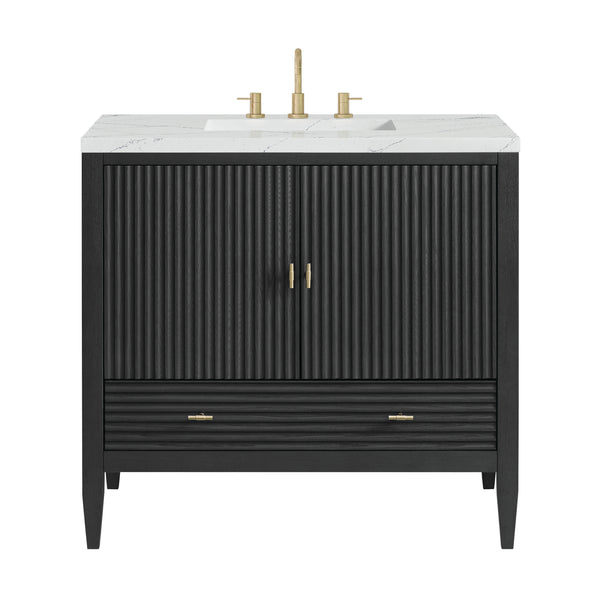 James Martin Myrrin 36" Single Vanity with 3 CM Countertop