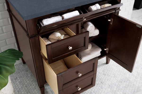 James Martin Brittany 36" Single Vanity with 3 Countertop