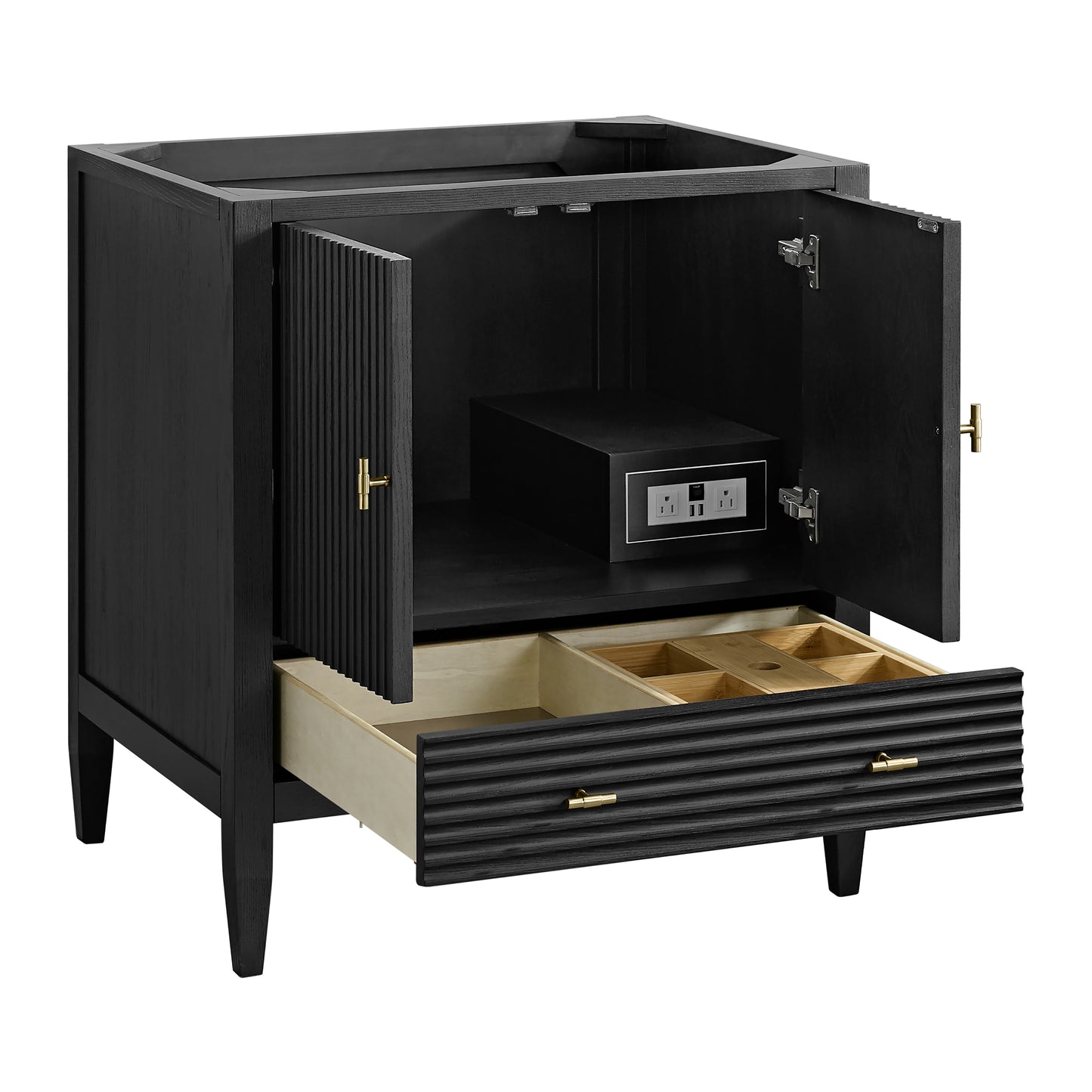 James Martin Myrrin 30" Single Vanity with 3 CM Countertop