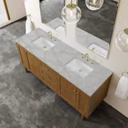 James Martin Laurent 72" Double Vanity with 3 CM Countertop