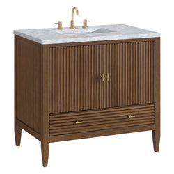 James Martin Myrrin 36" Single Vanity with 3 CM Countertop