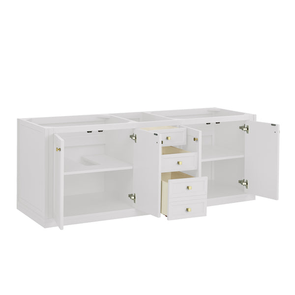 James Martin Chicago 72" Double Vanity with 3 CM Countertop