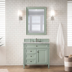 James Martin Brittany 36" Single Vanity with 3 Countertop