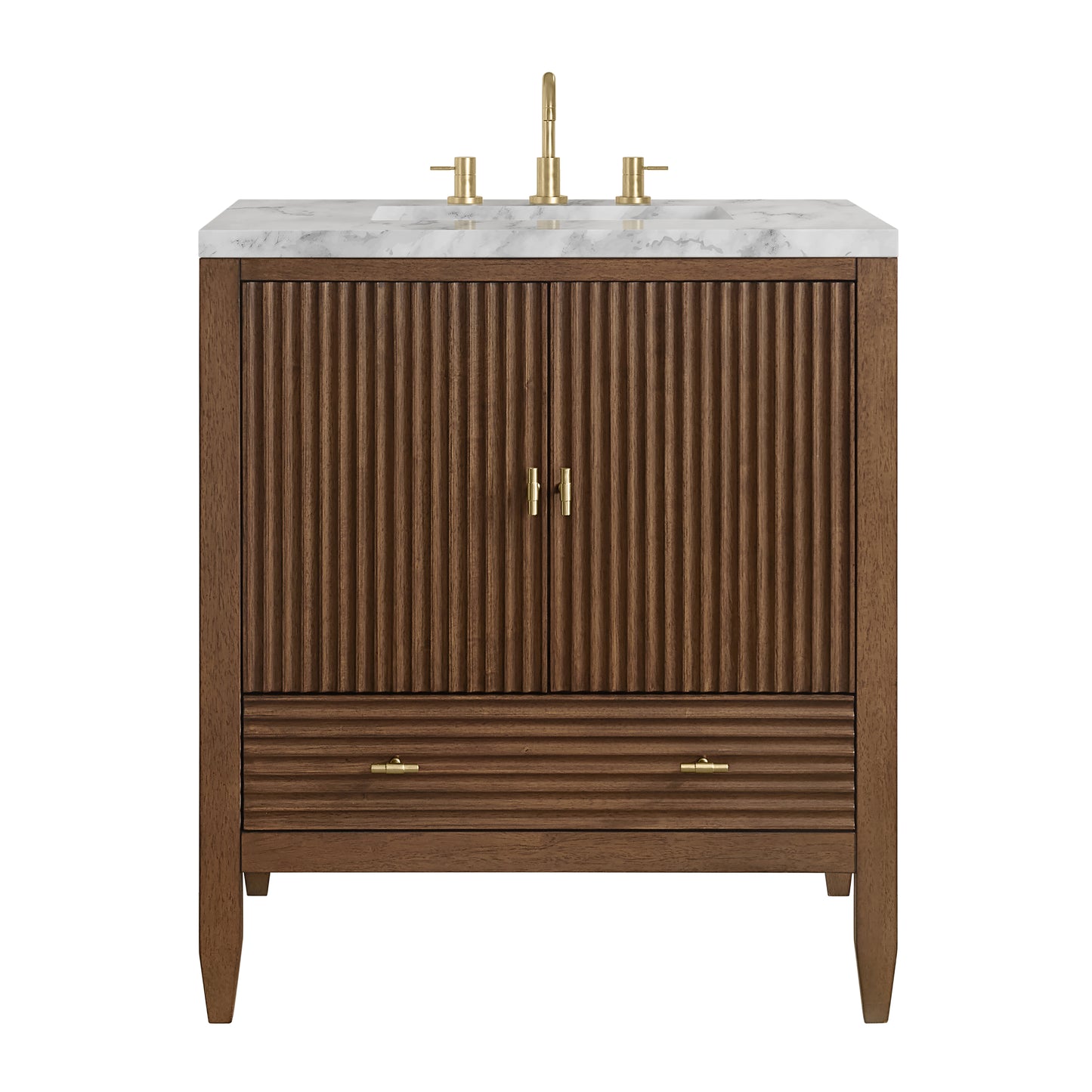 James Martin Myrrin 30" Single Vanity with 3 CM Countertop