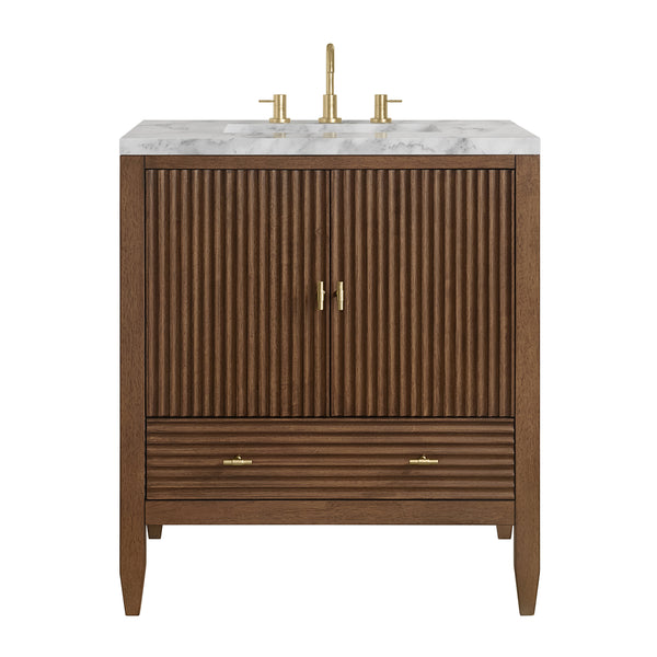 James Martin Myrrin 30" Single Vanity with 3 CM Countertop