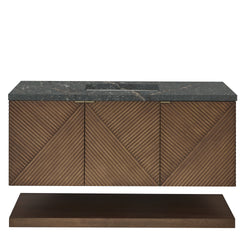 James Martin Marcello 48" Single Vanity, Chestnut with 3CM Top - Luxe Bathroom Vanities