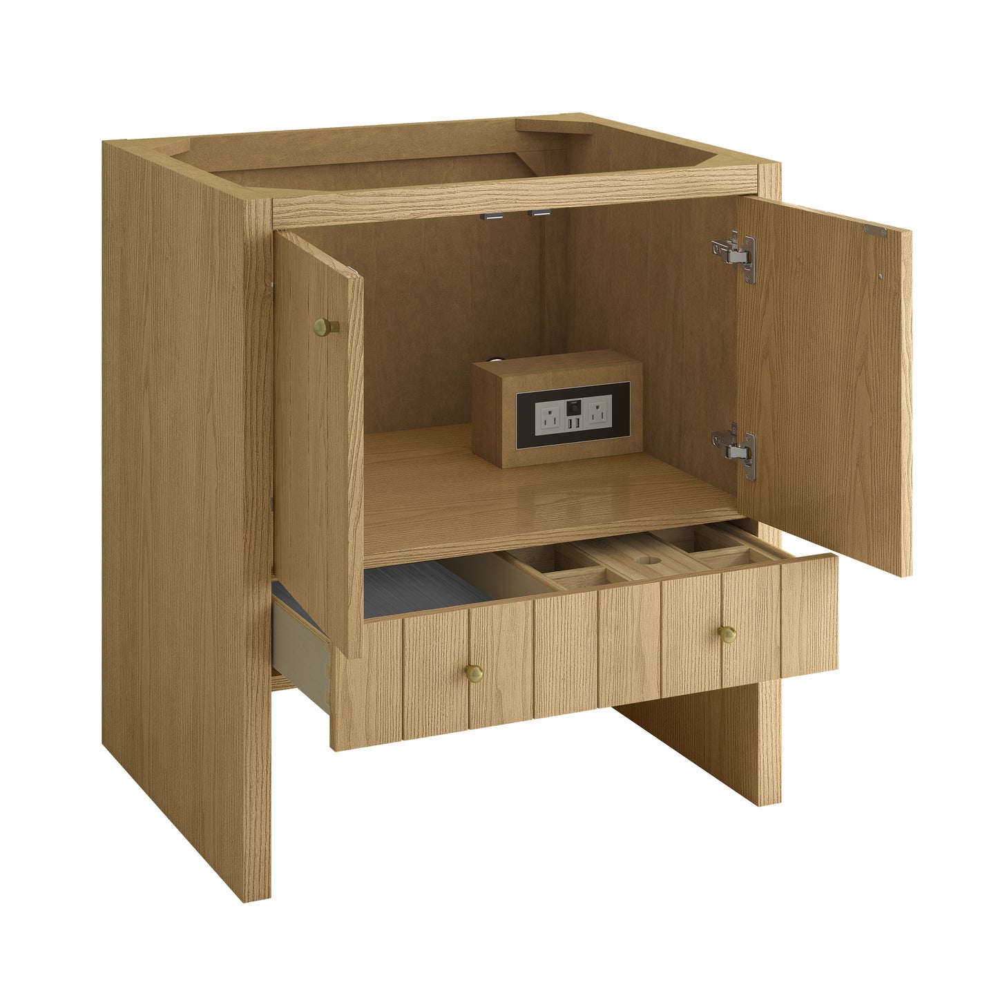 James Martin Hudson 30" Single Vanity with 3 CM Countertop