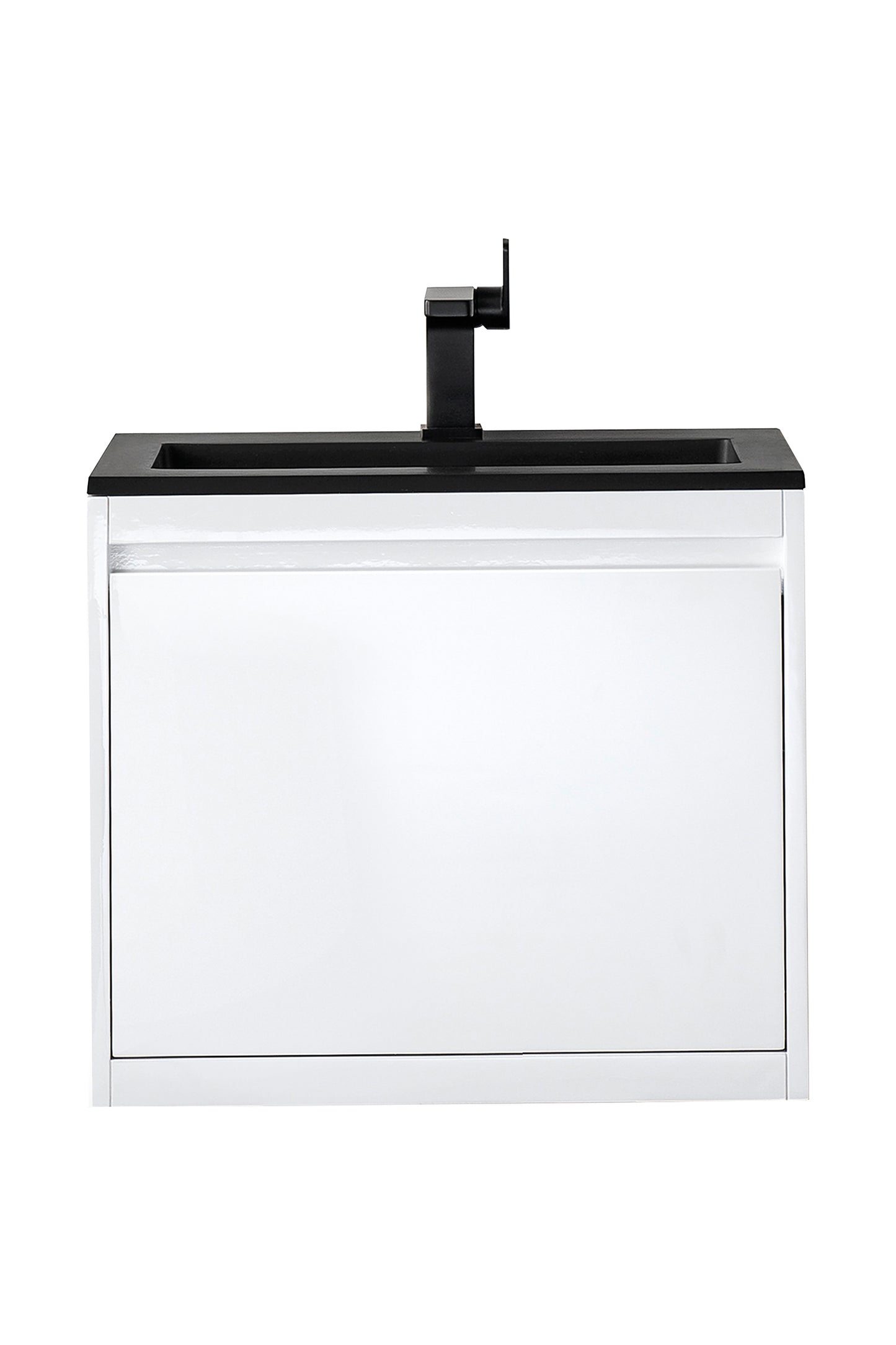 James Martin Mantova 23.6" Single Vanity with Composite Stone Top - Luxe Bathroom Vanities