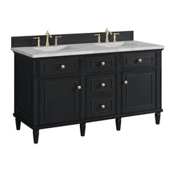 James Martin Lorelai 60" Double Vanity with 3 CM Countertop & FreePower Wireless Charger