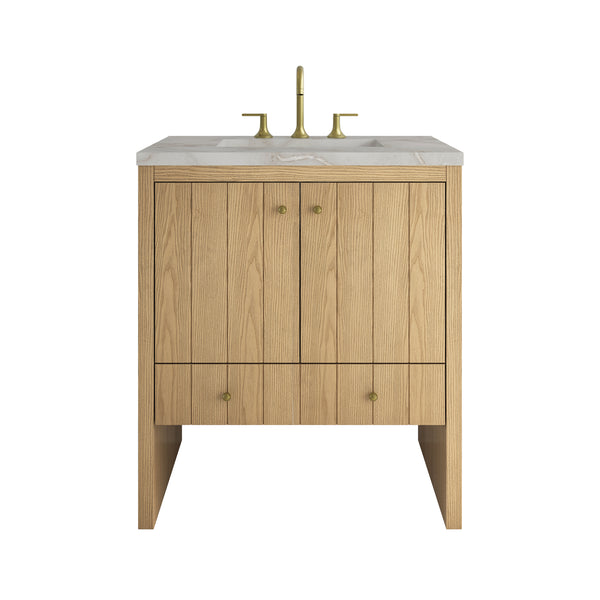 James Martin Hudson 30" Single Vanity with 3 CM Countertop
