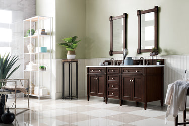 James Martin Brittany 72" Double Vanity with 3 CM Countertop