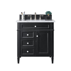 James Martin Brittany 30" Single Vanity with 3 CM Countertop