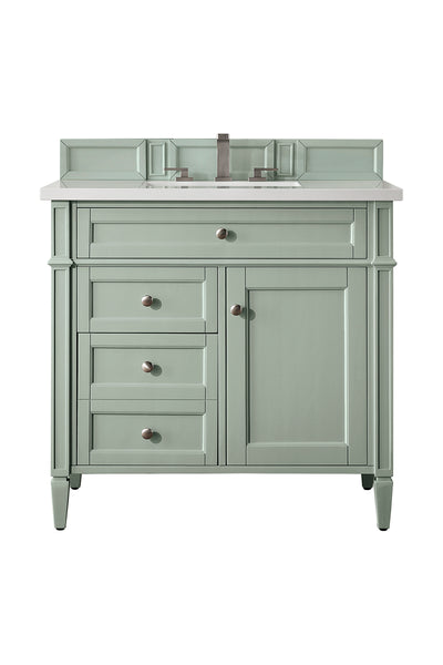 James Martin Brittany 36" Single Vanity with 3 Countertop