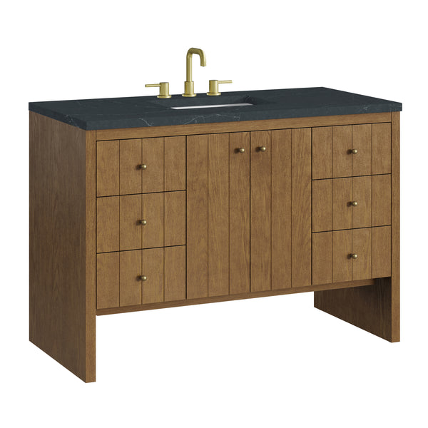 James Martin Hudson 48" Single Vanity with 3 CM Countertop