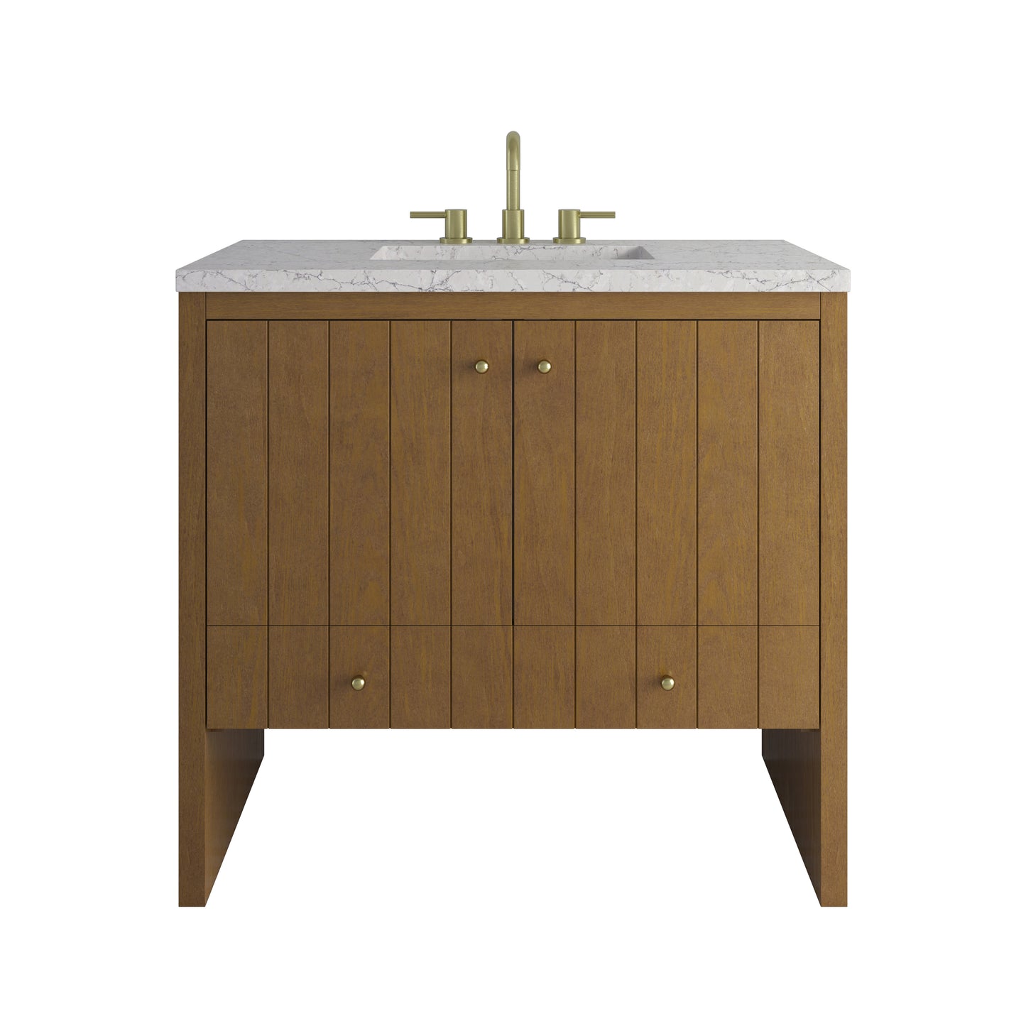 James Martin Hudson 36" Single Vanity with 3 CM Countertop