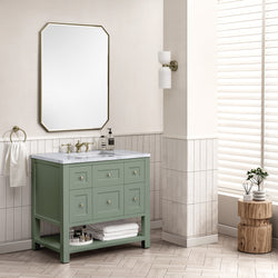 James Martin Breckenridge 36" Single Vanity w/ 3CM Countertop