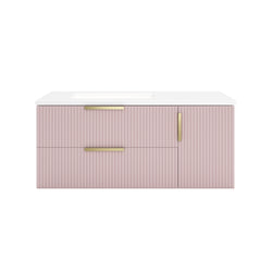 Fresca Camille 36" Floating Bathroom Cabinet with Top & Sink