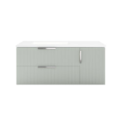 Fresca Camille 36" Floating Bathroom Cabinet with Top & Sink