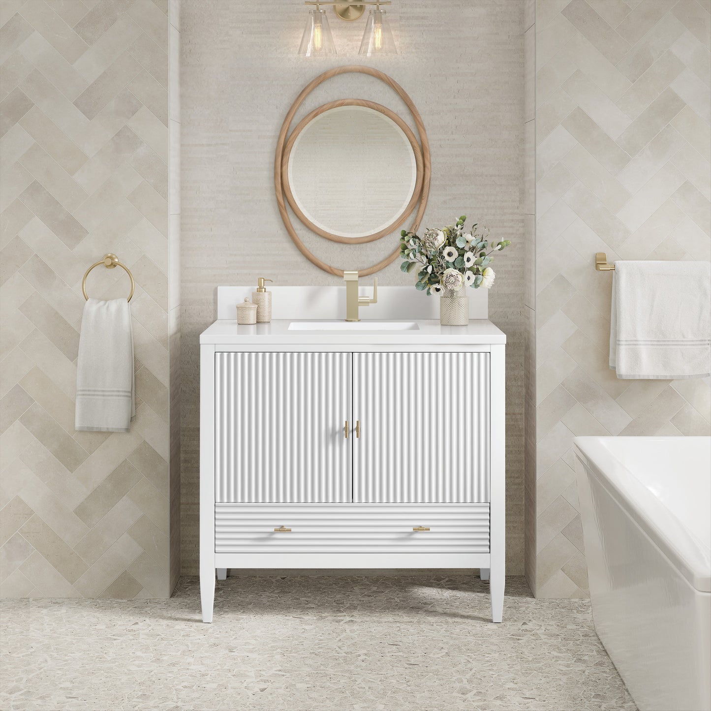 James Martin 36" Myrrin Vanity