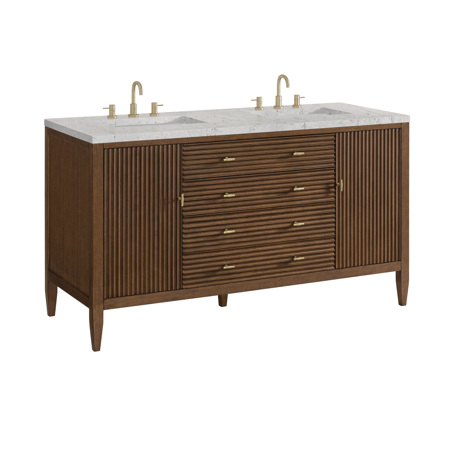 James Martin Myrrin 60" Double Vanity with 3 CM Countertop