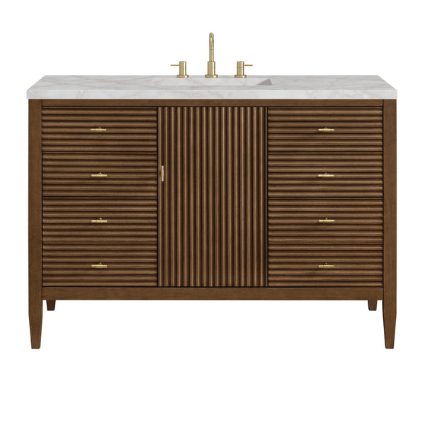 James Martin Myrrin 48" Single Vanity with 3 CM Countertop