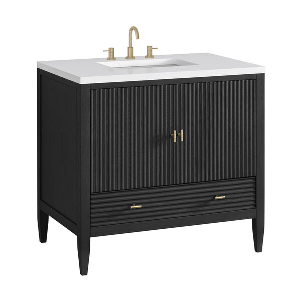 James Martin Myrrin 36" Single Vanity with 3 CM Countertop