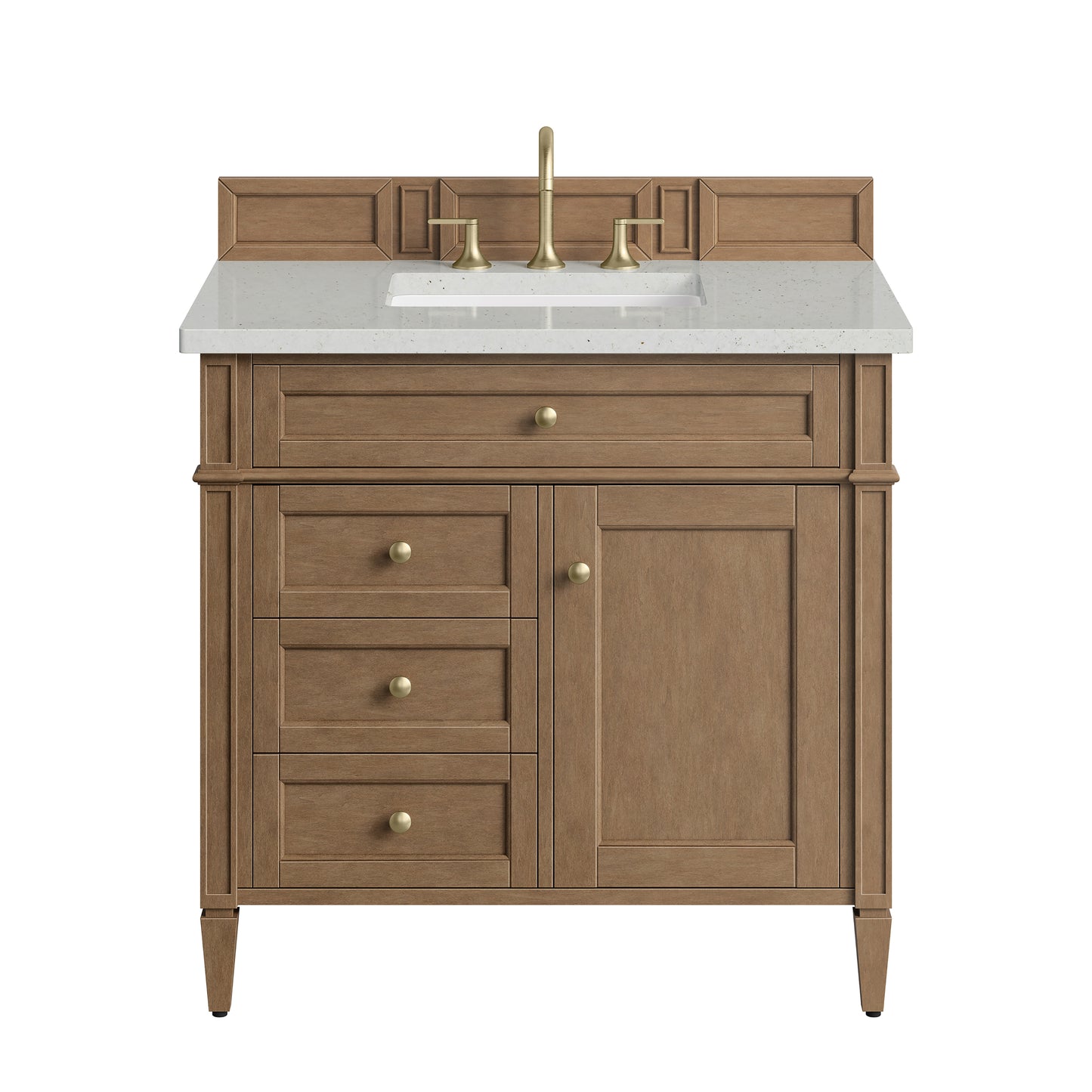 James Martin Brittany 36" Single Vanity with 3 Countertop
