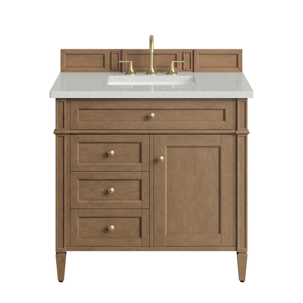 James Martin Brittany 36" Single Vanity with 3 Countertop