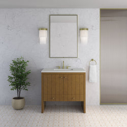 James Martin Hudson 36" Single Vanity with 3 CM Countertop