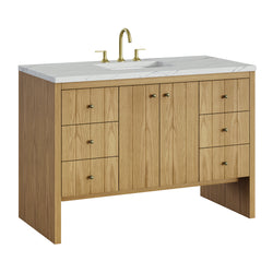 James Martin Hudson 48" Single Vanity with 3 CM Countertop