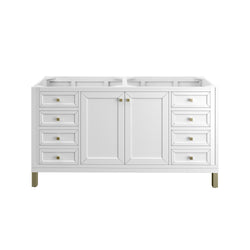 James Martin Chicago 60" Double Vanity with 3 CM Countertop