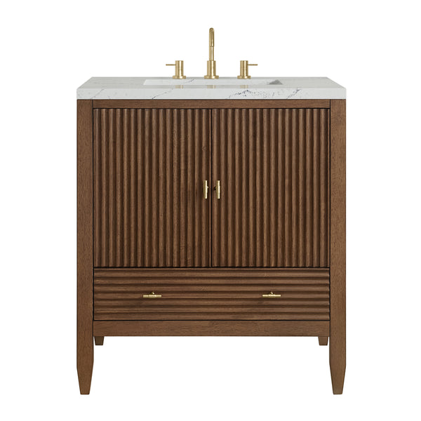 James Martin Myrrin 30" Single Vanity with 3 CM Countertop