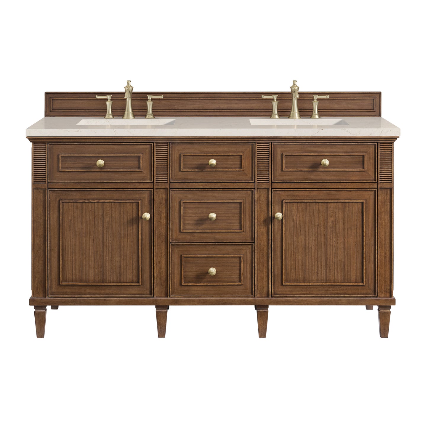 James Martin 60" Lorelai Double Vanity - Luxe Bathroom Vanities