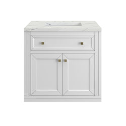 James Martin Chicago 30" Single Vanity with 3 CM Countertop