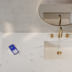 James Martin Laurent 60" Single Vanity with 3 CM Countertop & FreePower Wireless Charger