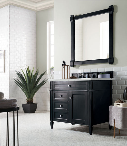 James Martin Brittany 36" Single Vanity with 3 Countertop