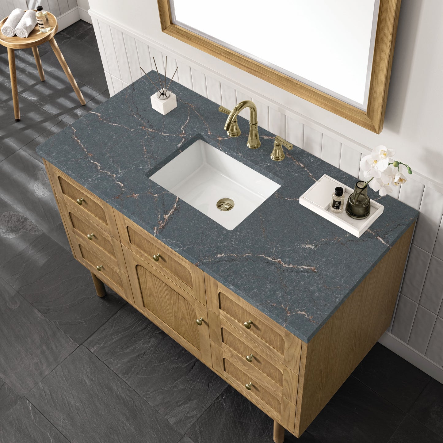 James Martin Laurent 48" Single Vanity with 3 CM Countertop