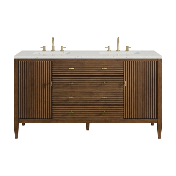 James Martin Myrrin 60" Double Vanity with 3 CM Countertop