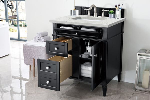 James Martin Brittany 30" Single Vanity with 3 CM Countertop