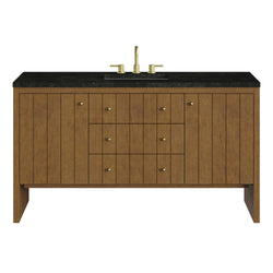 James Martin Hudson 60" Single Vanity with 3 CM Countertop