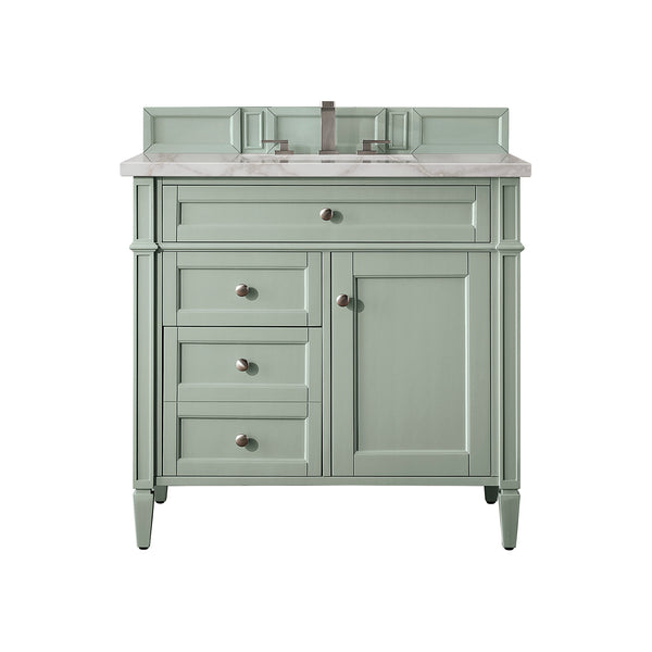 James Martin Brittany 36" Single Vanity with 3 Countertop