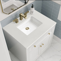 James Martin Chicago 30" Single Vanity with 3 CM Countertop