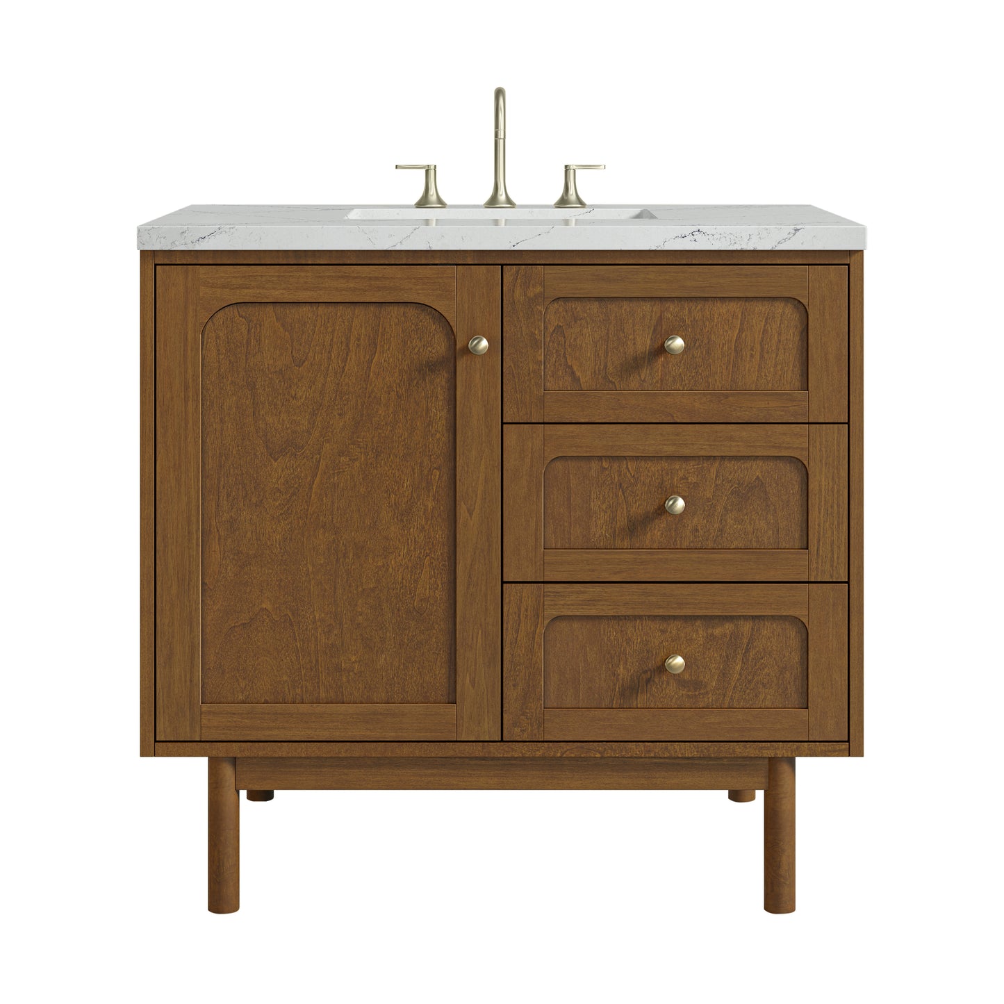 James Martin Laurent 36" Single Vanity with 3 CM Countertop