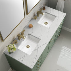 James Martin Chicago 60" Double Vanity with 3 CM Countertop