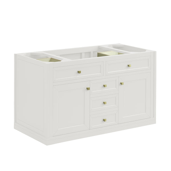 James Martin Chicago 48" Single Vanity with 3 CM Countertop & FreePower Wireless Charger