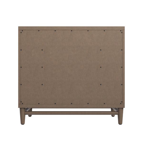James Martin Portland 36" Single Vanity Whitewashed Walnut with 3 CM Countertop