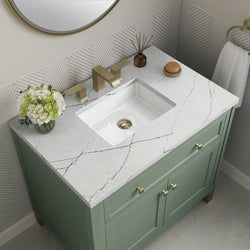 James Martin Chicago 36" Single Vanity with 3 CM Countertop